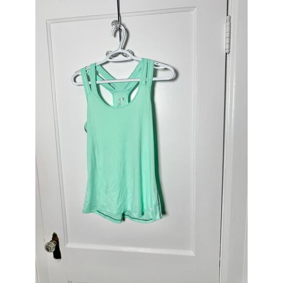 Avia Tops - AVIA Athletic Tank Top Racerback Light Green Running Yoga Activewear Women's S